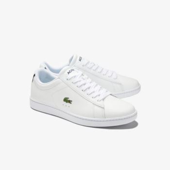 Lacoste Carnaby Evo Mesh-lined Leather Sneakers Dámské - Tenisky Bílé | CZ-Gvgzgu